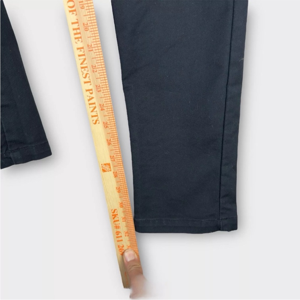 CARHARTT WIP SID Pant Mens 30x32 BLACK Straight Slim Fit Chino Pants Work Wear - Picture 14 of 14